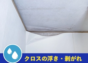 クロスの浮き・剥がれ