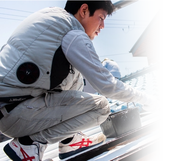 神戸市の雨漏り修理・屋根修理は神戸市屋根・雨漏り修理屋さんへ！